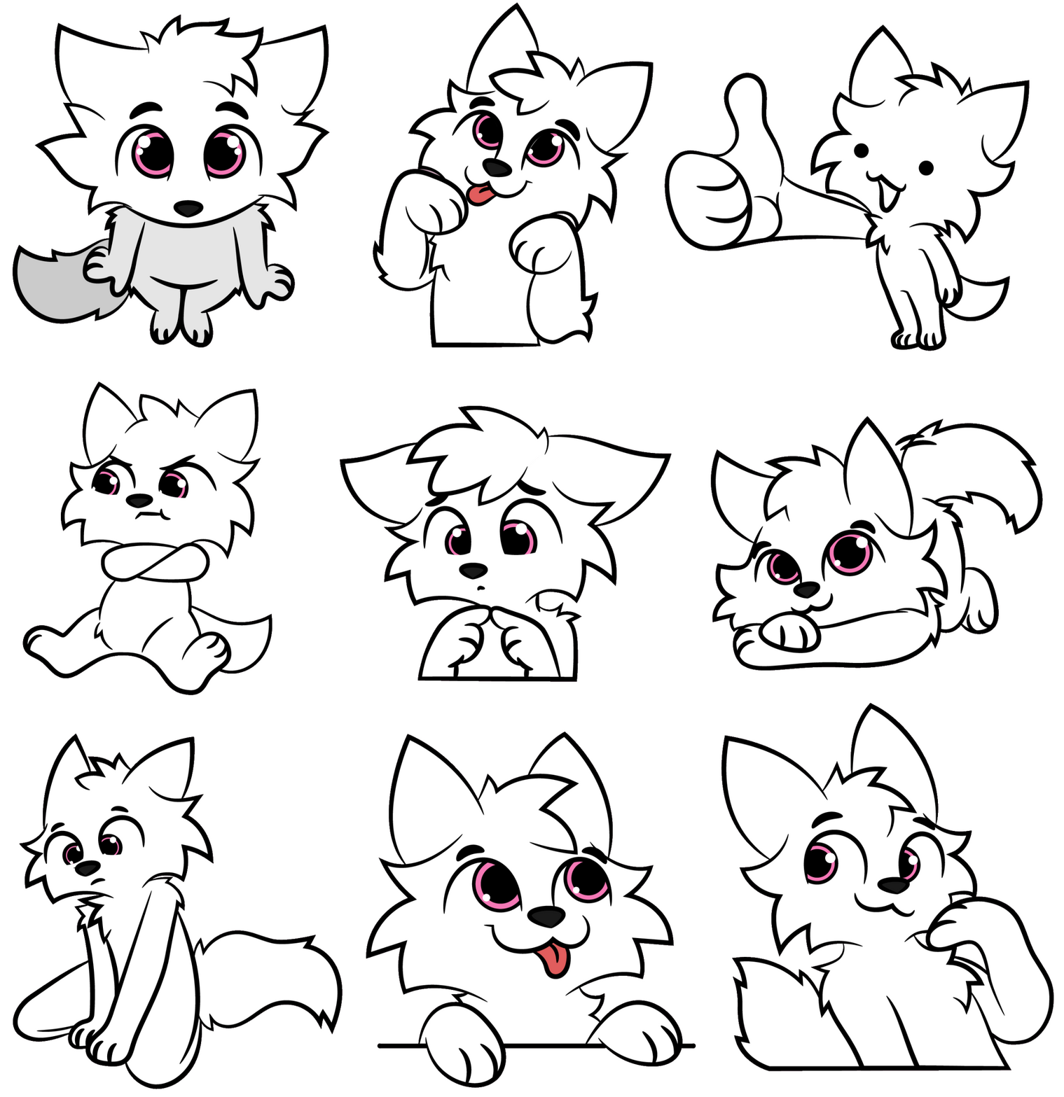 STICKER ych from 10 each