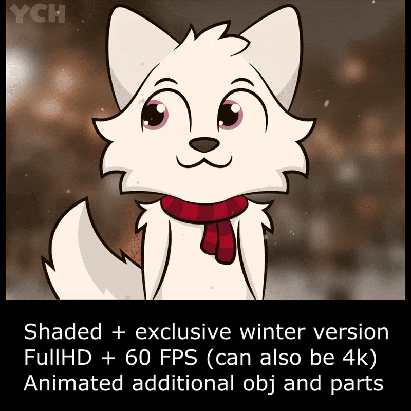 WINTER dance ych animation $45+